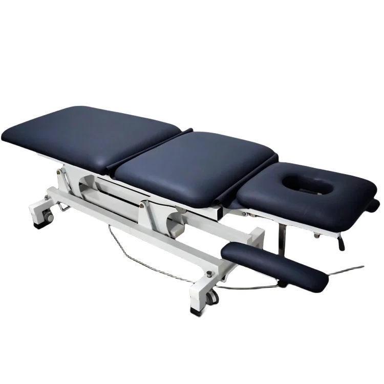 

Physiotherapy aluminum folding portable massage bed