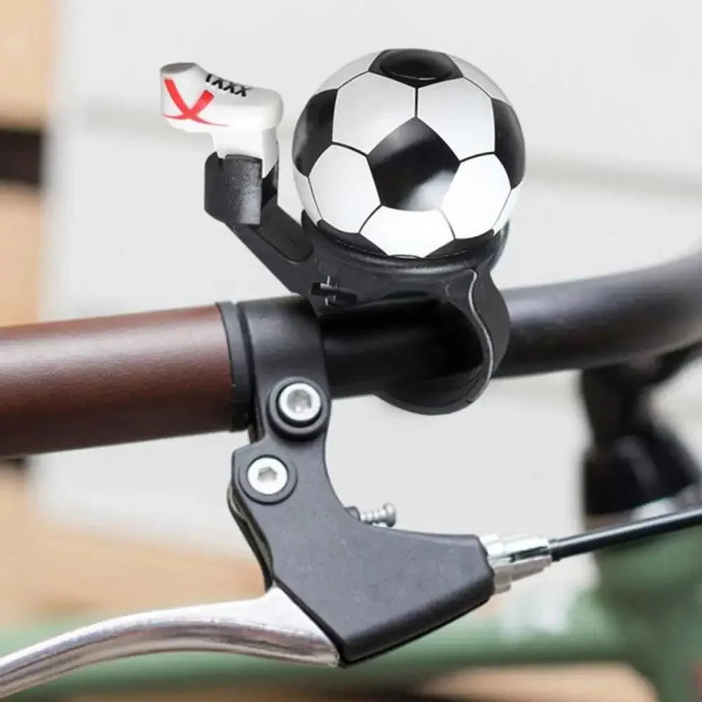 New Mountain Road Bicycle Bell Loud Mini Cartoon Football Cycling MTB Bell Ring Safety Football Bell Ring Horn Cycling Handlebar