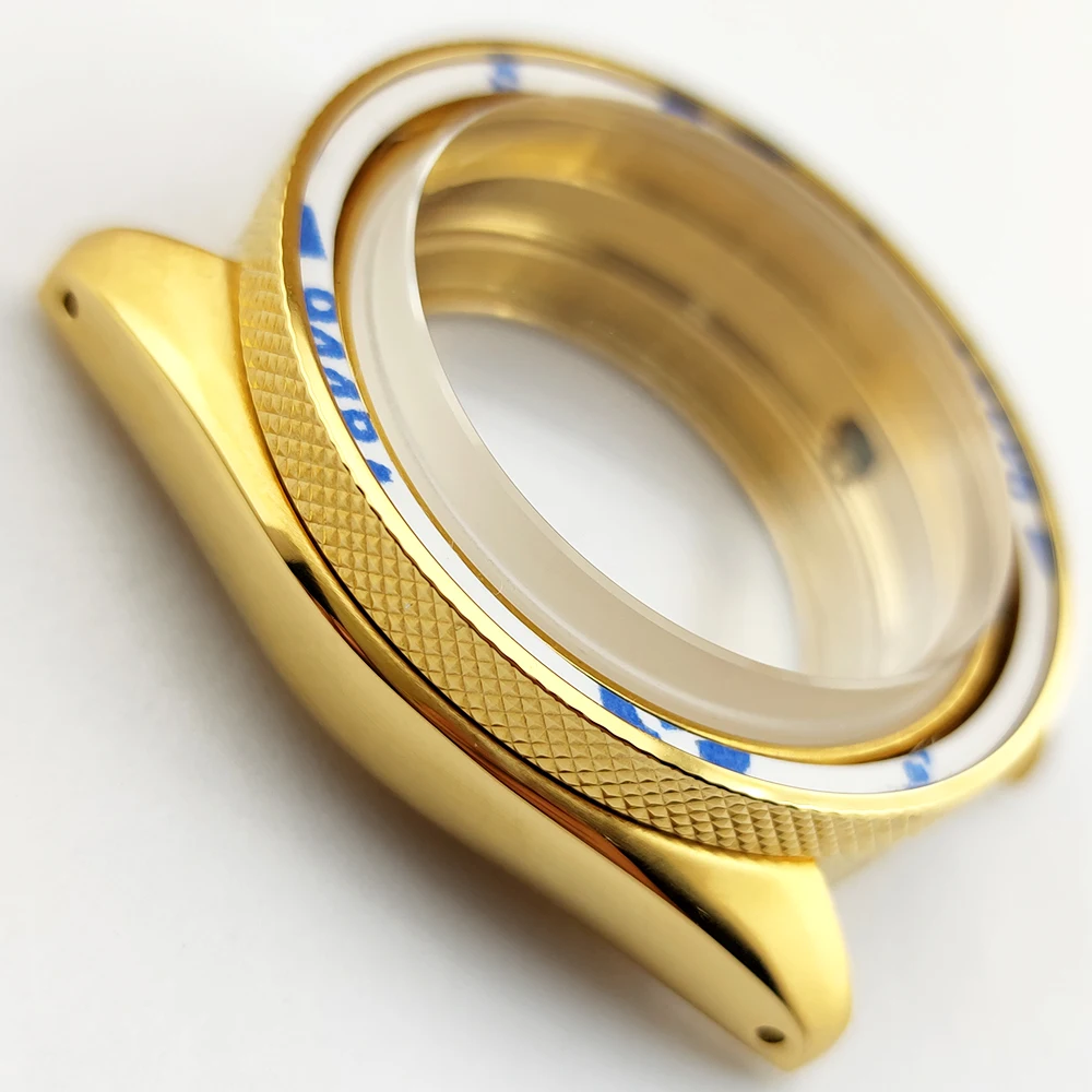 NH35 Case 42mm Watch Case sapphire convex/flat glass For NH35/NH36 movement For SKX007/SKX009 Case Men's luxury watch case - view 3