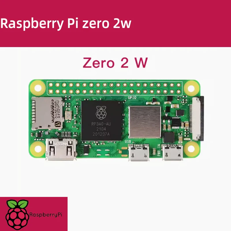 Raspberry Pi Zero2w Development Board Raspberry Pi Zero0/W/2W Motherboard Python Learning Kit