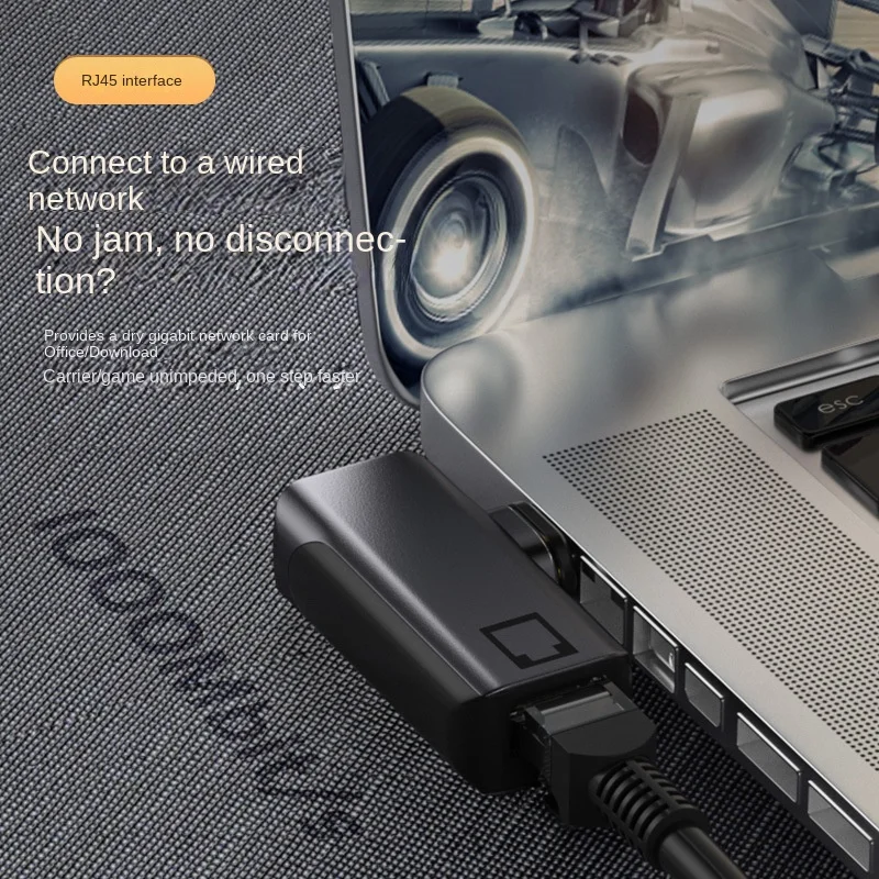 محول شفط مغناطيسي من النوع C إلى HDTVI ، إسقاط الصوت والفيديو ، محول عالي الدقة ، وظيفة كاملة ، VGA ، DP ، RJ45