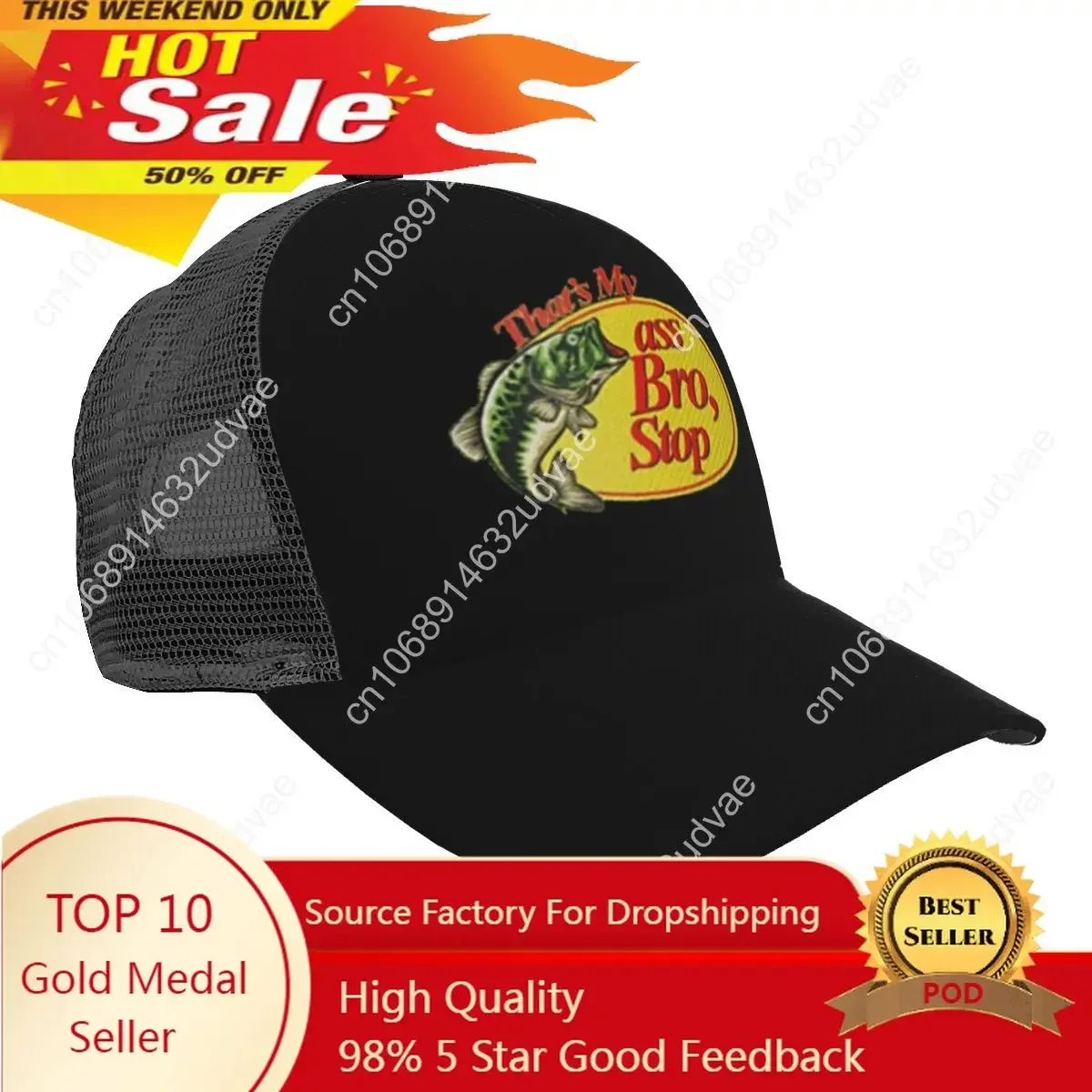 

Thats My Ass Bro Stop Snapback Baseball Cap Mesh Hat Trucker Hat Streetwear Dad Hat Dropshipping