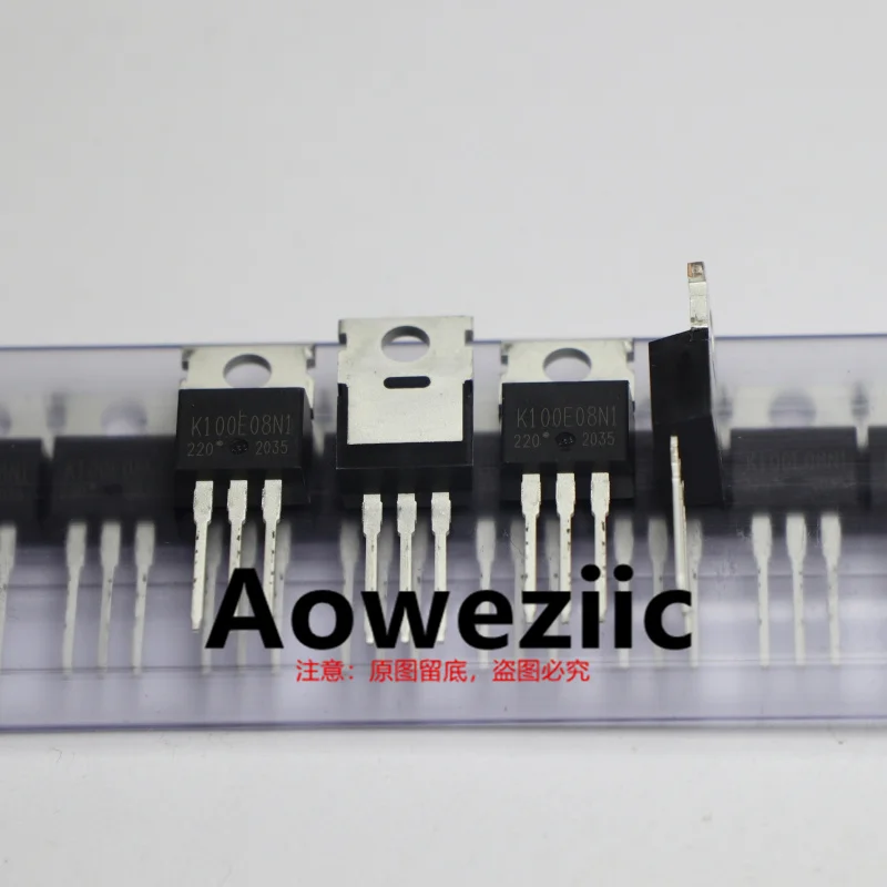 Aoweziic 2023+ 100% New Imported Original  TK100E08N1 K100E08N1  TO-220  MOS FET 80V 100A