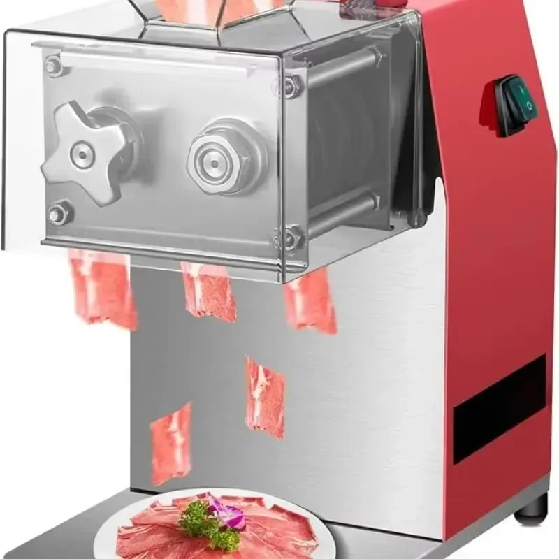 New Stainless Steel Electric Meat Shredder with 850W Power and 35mm Blade for High-Capacity Meat Processing