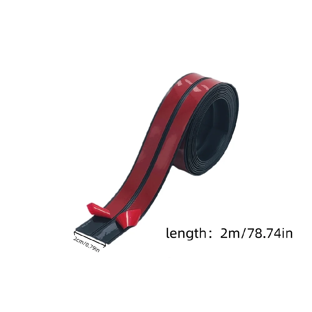 1pc 2mX2cm Wall Corner Protector Peel and Stick Wall Molding Trim Flexible Self Adhesive Inside Outside Corner Guards Molding