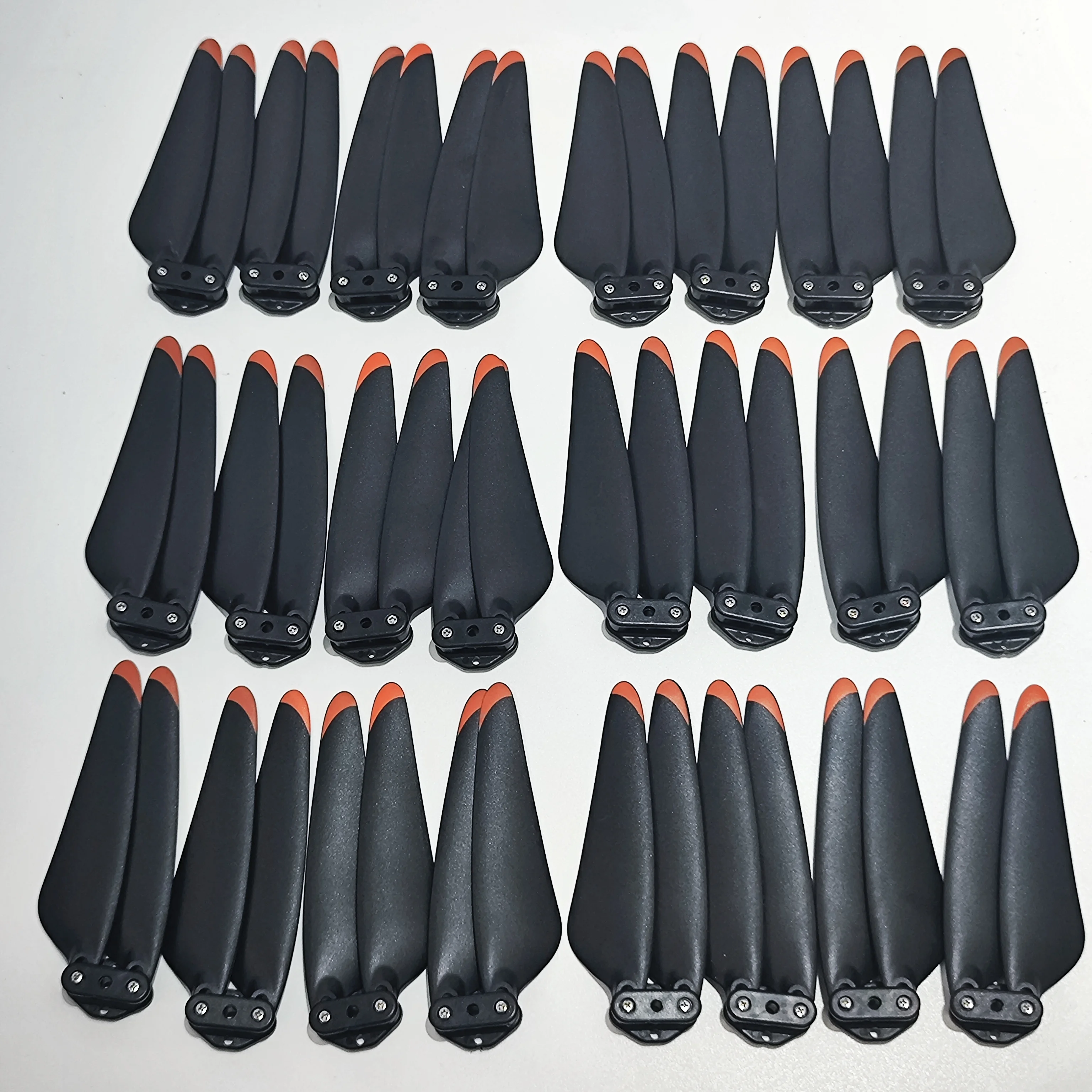 New S810 PRO MAX GPS Brushless Motor RC Foldable Drone Fan Spare Parts Maple Leaf Wings Accessories Blade Propeller 6 Sets 24PCS