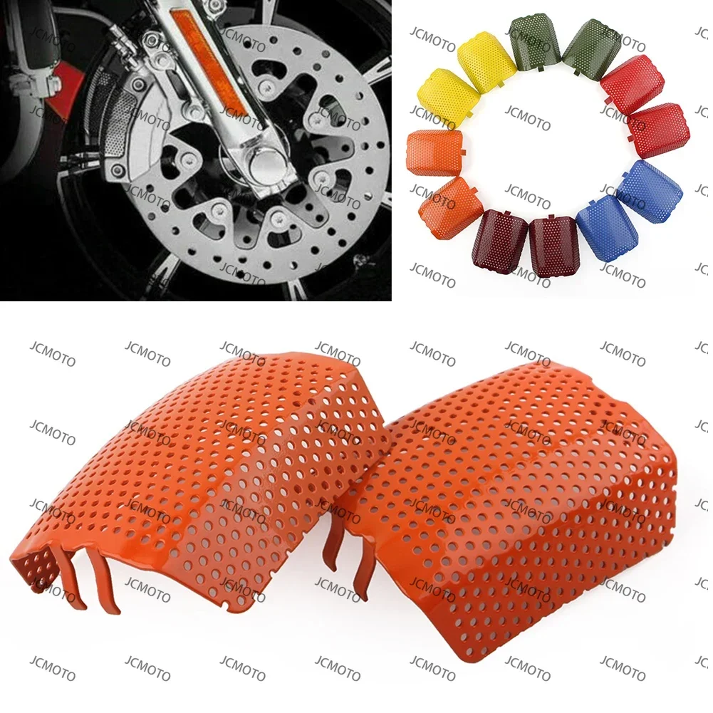 

2 шт. стальные вставки для Harley Davidson V-Rod 2006-2019 и для Touring 2008-2019, вставки для переднего суппорта мотоцикла