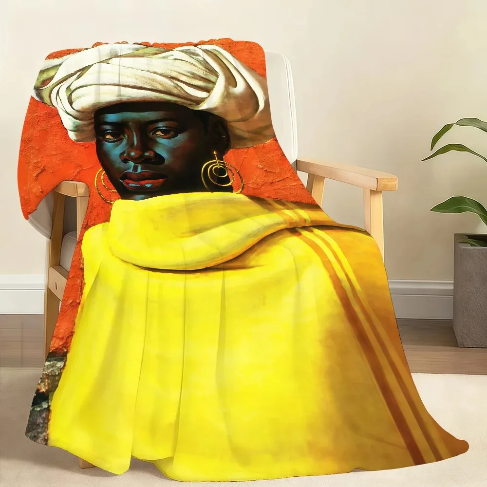 Aesthetic Art V-Vladimir T-Tretchikoff Blanket Soft Throw Blanket for Home Bedroom Bed Sofa Picnic Travel Office Blanket Gift