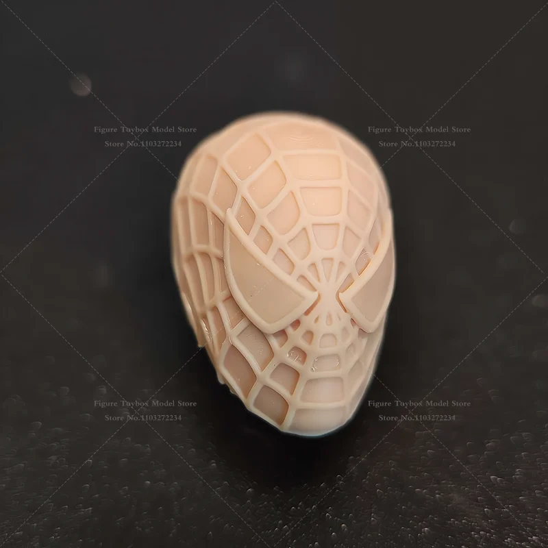 1/12 Spider-Man Mask Head Sculpt Tobey Andrew Garfield Tom Holland Marvel Movie Super Hero White Model Head Sculpt For SHF Body