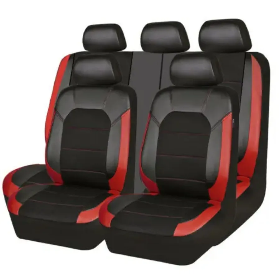 

Grid splicing breathable car seat cover and zipper scratch-resistant and wear-resistant car seat protection cover auto parts