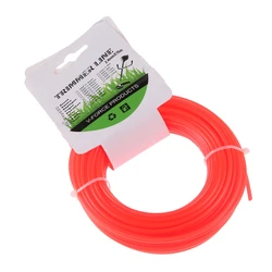 2.4mm * 15000mm Round Mowing Nylon Line Brush Cutter Strimmer Trimmer Wire Grass Trimmer Head Long Roll Mowing Wire