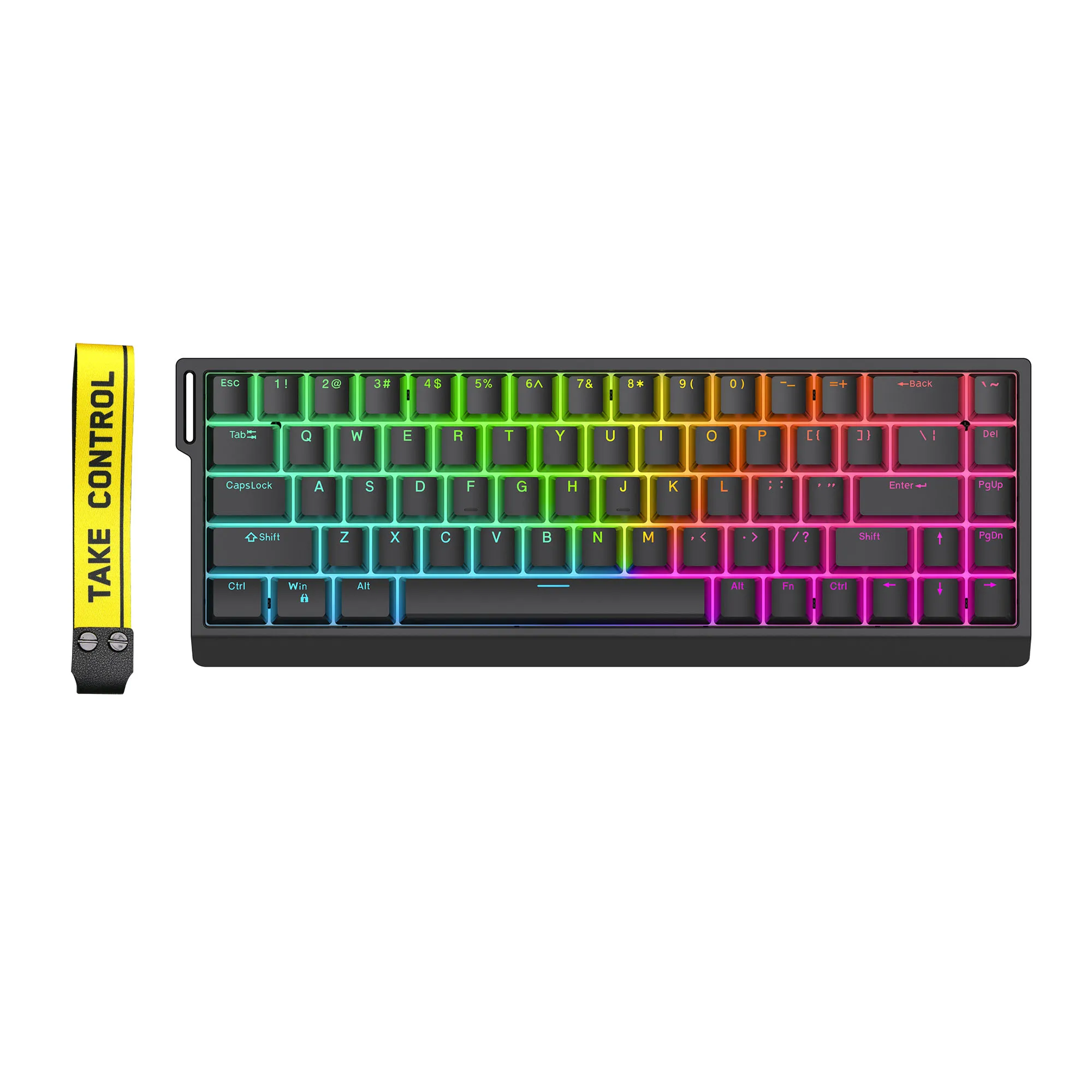 HE65 Magnetic Switch Gaming Mechanical Keyboard Rapid Trigge Low Delay Full Dynamic Simulation E-sports Level Gamer Accessory