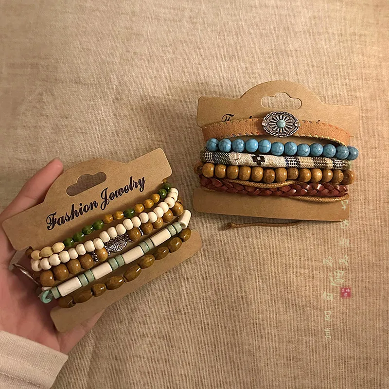 Vintage Beaded Bracelet 2026 New Stackable Pretty Student Ethnic Handmade Exquisite Premium Top Great Very Nice A Superb Gift