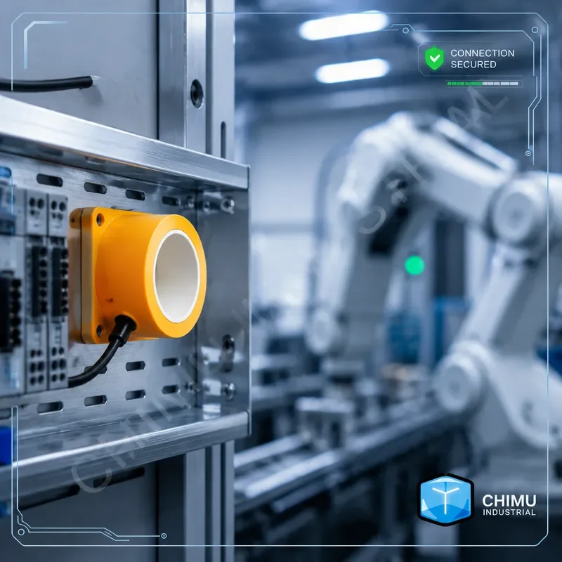 【CHIMU INDUSTRIAL】 Metal Inductive Proximity Switch Sensor for Automatic Screw Machine Spring Machine Detection Counter