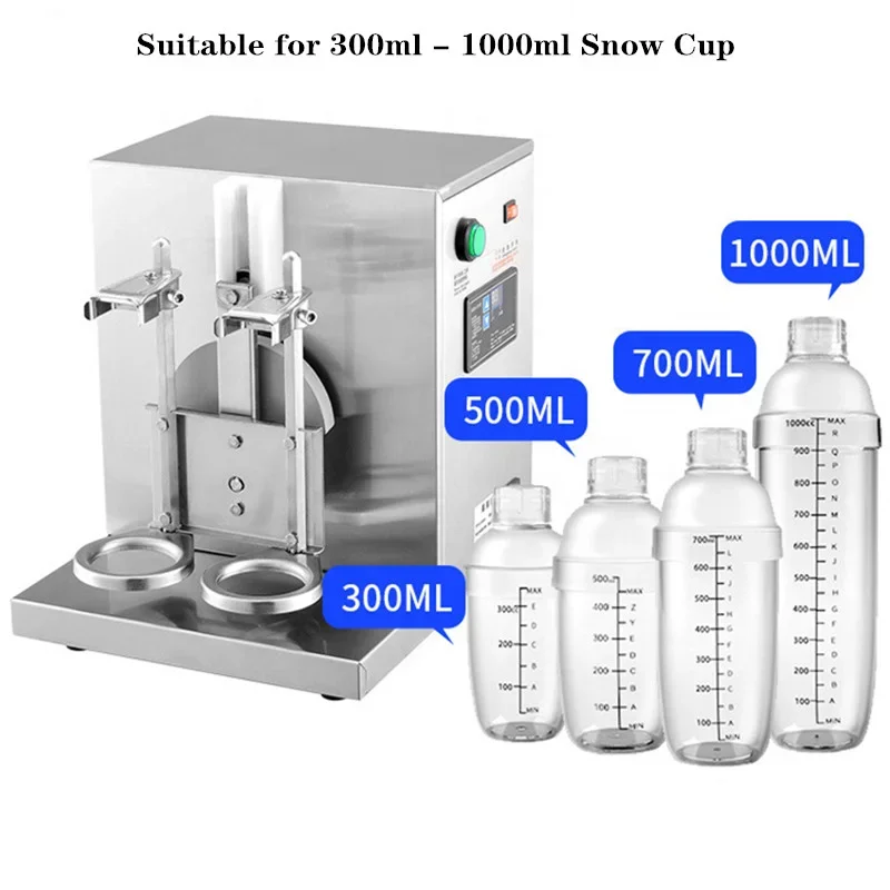 Commercial Electric Milkshake Mixer Machine Double Head Shaker Machine Milk Shaking Machine Bubble Tea Shaker