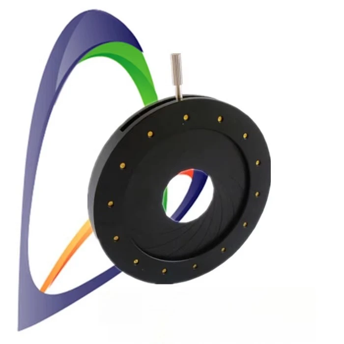 ZT03ID Series Dimmable Diaphragm, Manual Small Hole, Integrated Aperture, Optical Laboratory Concentrator
