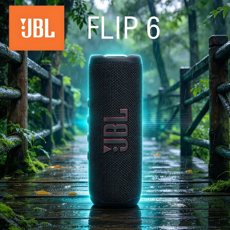 JBL Flip6 Kaleidoscope 6th Generation Wireless Bluetooth Speaker 12 Hour Long Range Outdoor Camping Heavy Bass Small Speaker