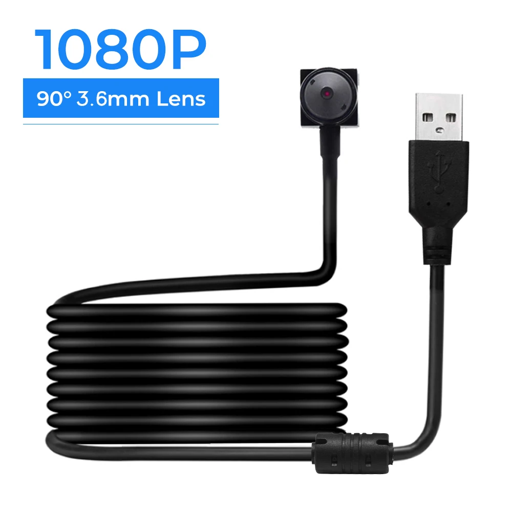 Laptop için 5MP Webcam Mini USB kamera Video kamera 1080P P2P 2.8mm Lens tak ve çalıştır bilgisayar için Web kamera Full Hd PC Webcam