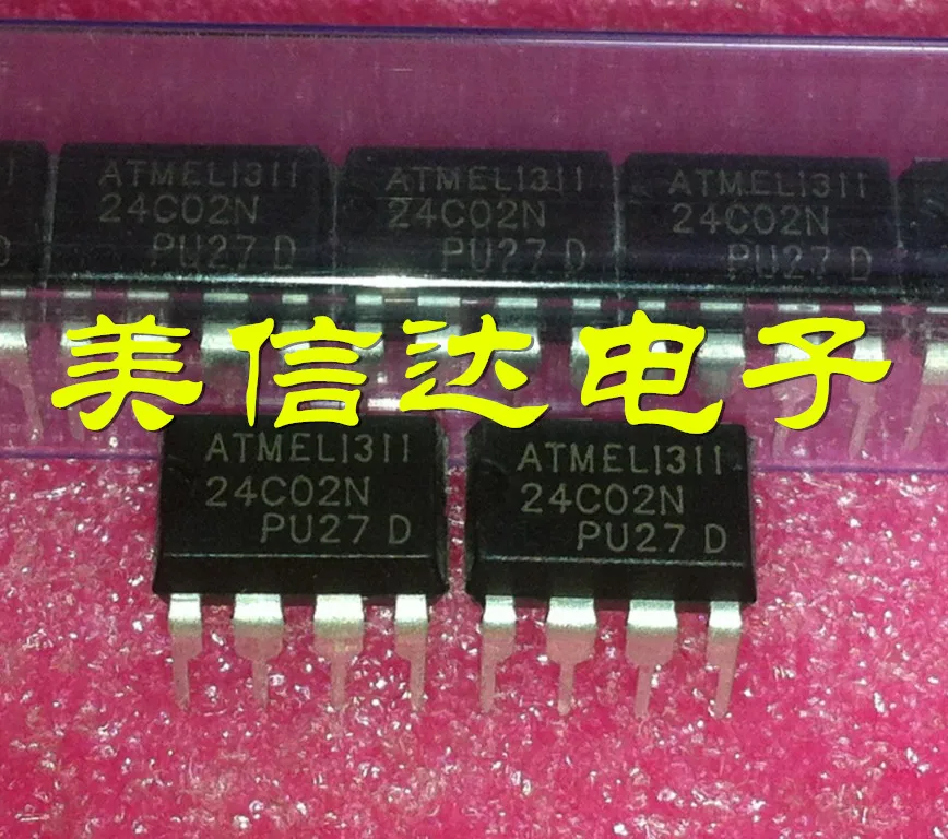 

50Pcs/Lot 24C02N AT24C02N New Original Memory IC DIP-8 Integrated Circuit Quality Assurance In Stock