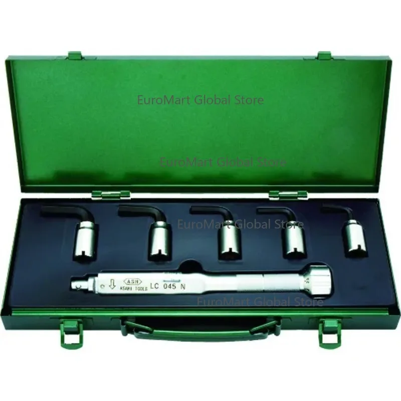 

Набор шестигранных ключей LCX2000 с динамометрическим ключом, диапазон регулировки 10-50 Н/м, привод 9,5 мм, специальная сталь, ручной инструмент