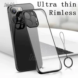 DECLAREYAO Light Slim Matte Hard Coque For Apple iPhone 16 Pro Max 15 Plus 14 13 Mini 12 11 X Xs XR SE 2022 2020 7 8 Case Cover