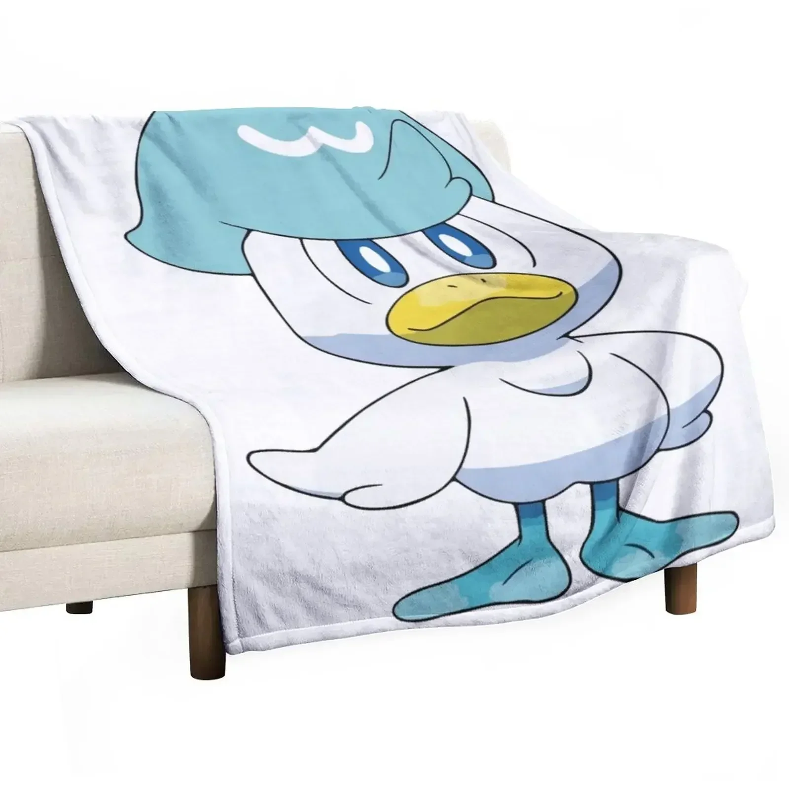 Cute duck Quaxly Throw Blanket For Baby Designers Blankets