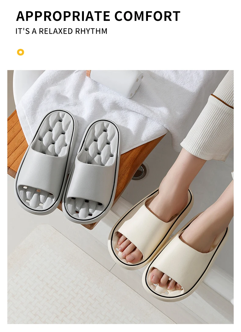Weiche EVA-Wolkenpantoffeln für Männer und Frauen, Hohlgittersohle, Badezimmer-Duschpantoffeln, rutschfest, schnelltrocknend, für den Innenbereich, Paar-Sandalen. – Detail 6