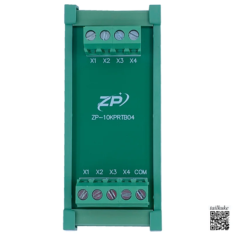 

4-канальная клеммная колодка резистора «подтягивающая и выдвижная» 10K ZP_10KPRTB04