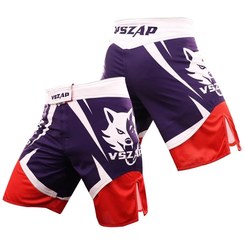 

VSZAP мужские легкие армейские спортивные шорты с разрезом по бокам Vszap BJJ грэпплинг бой бокс Муай Тай тренажерный зал тренировочные брюки