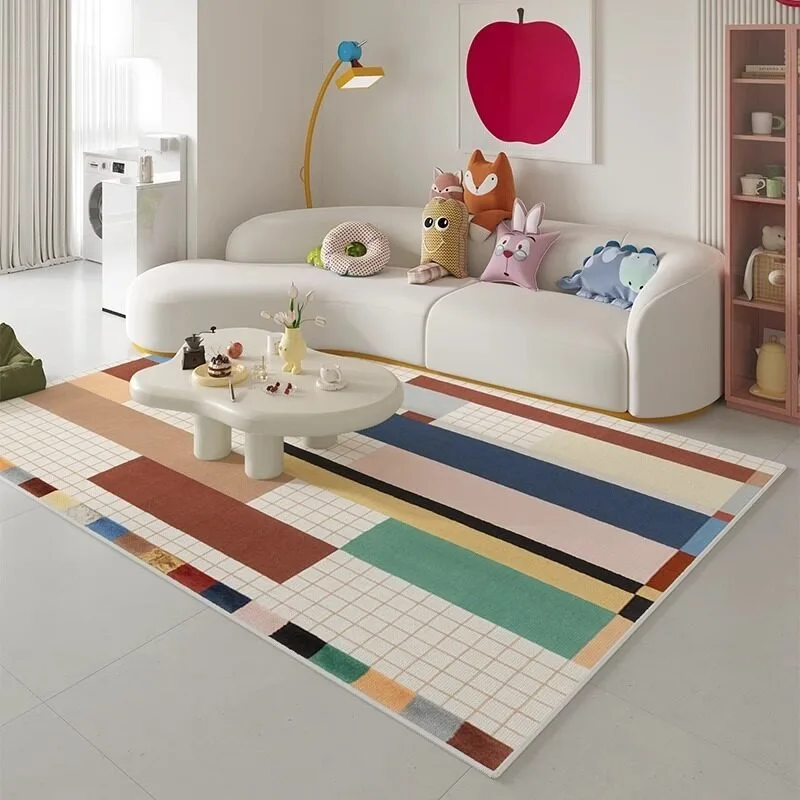 Advanced Art Line Living Room Carpet Home Large Area Coffee Tables Plush Mat Vintage Advanced IG Bedroom Rug Ковер Tapis Ковер