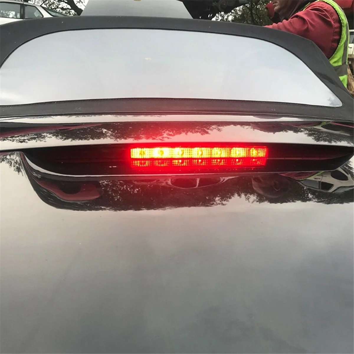 Tercera luz de freno trasera LED roja para coche compatible con Porsche Boxster 986 1997-2004