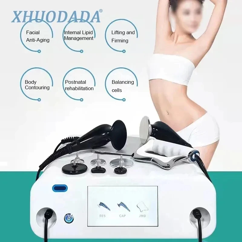 أحدث تقنية الاختراق الحراري INDIBA الدافئة RF فقدان الوزن CET RET 448K تخفيف الألم رفع الجلد تجديد سليم أسفل