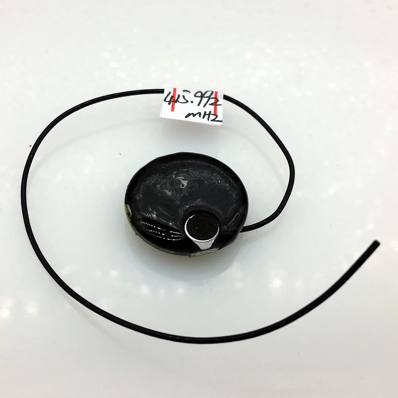 Imagem -02 - Mini Microfone sem Fio Transmissor fm Uhf Transmissor Áudio Botão 2032