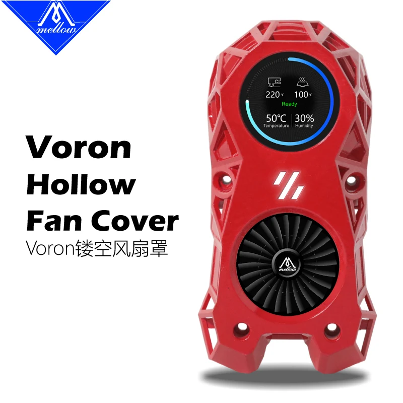 Mellow Voron 2.4 / Trident lightweight Front Cover SLA Light-curing Paint Process For 3D Printer Galileo Orbiter CW2 Extruder