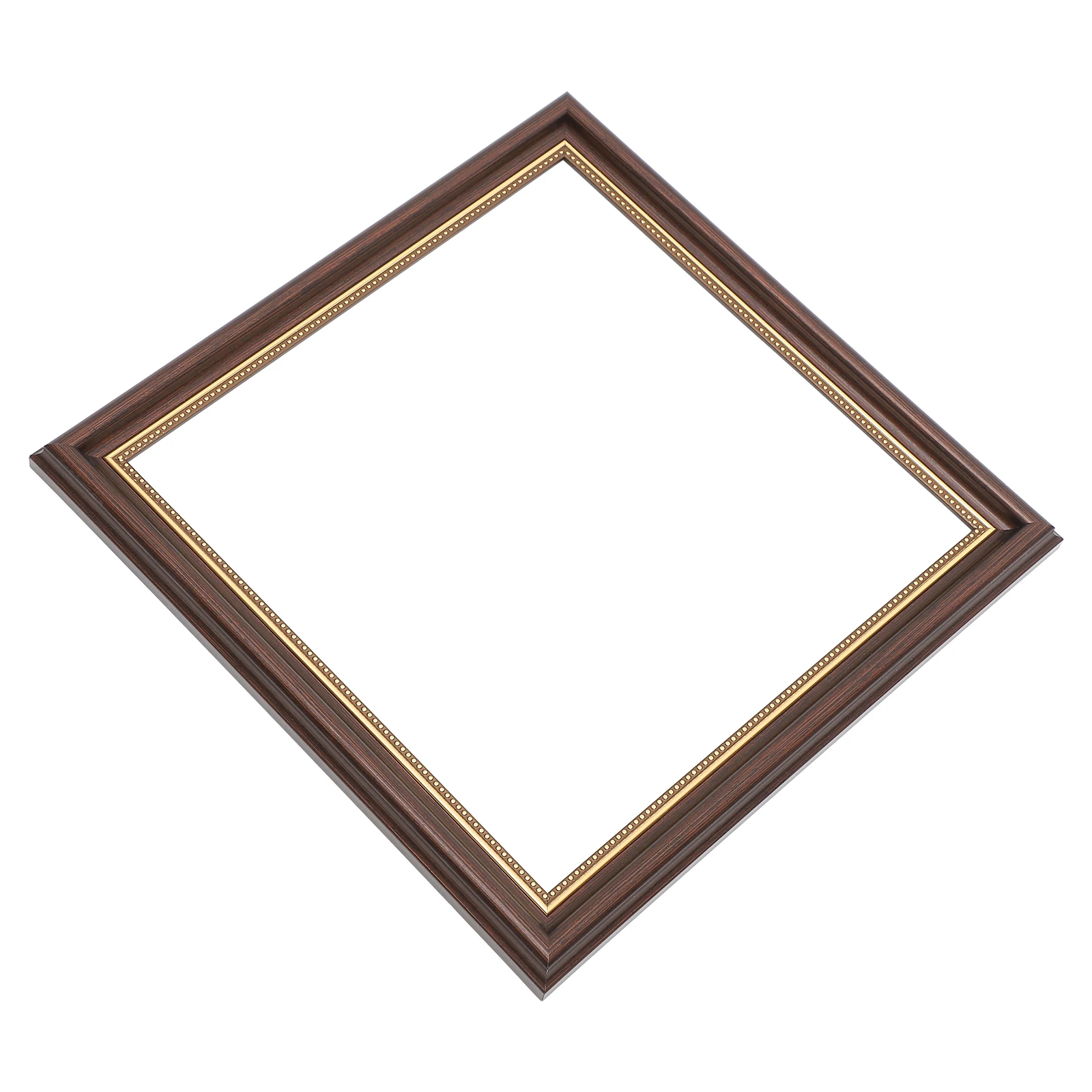 

1pc Retro Oil Painting Frame 30x30cm Canvas Floating Picture Frame Wall Decor Bedroom Living Room Vintage Home Decorative Frames