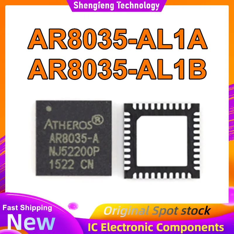 5PCS AR8035 AR8035-AL1A AR8035-AL1B AR8035-AL1B-R QFN40 IC Chip in stock