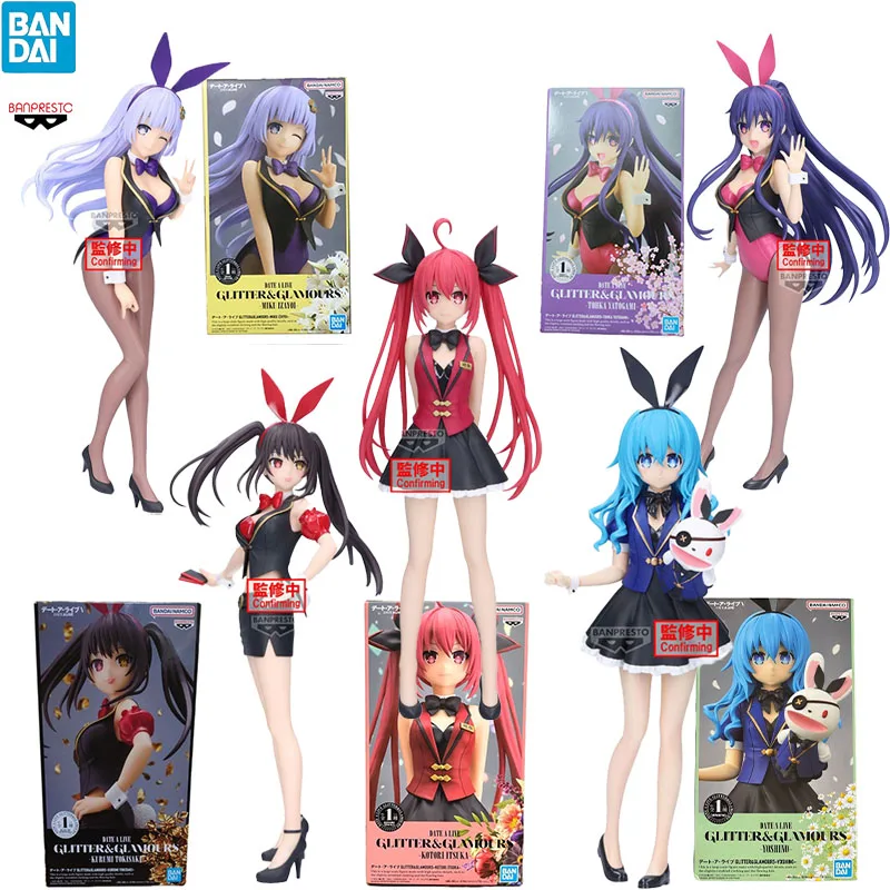 

BANPRESTO GLITTER&GLAMOURS DATE A LIVE Kotori Itsuka Himekawa Yoshino Izayoi Miku Tokisaki Kurumi Yatogami Tohka anime figures