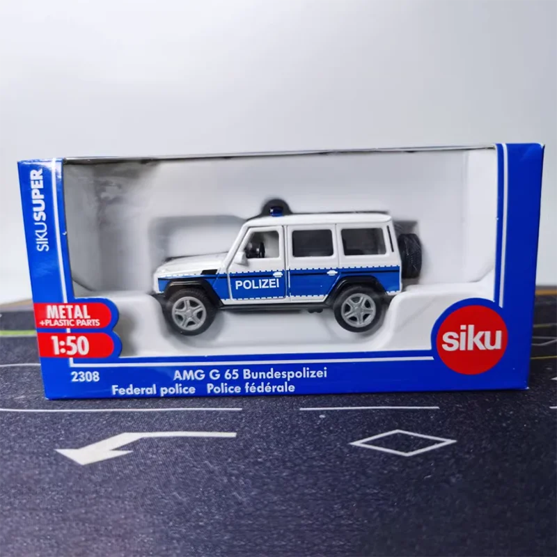 Siku Diecast 1:50 AMG G65 2306 Fire Brigade 2308 Vehicle 8CM Alloy Model Finished Simulation Miniature Car Collection Toy Gift ﻿