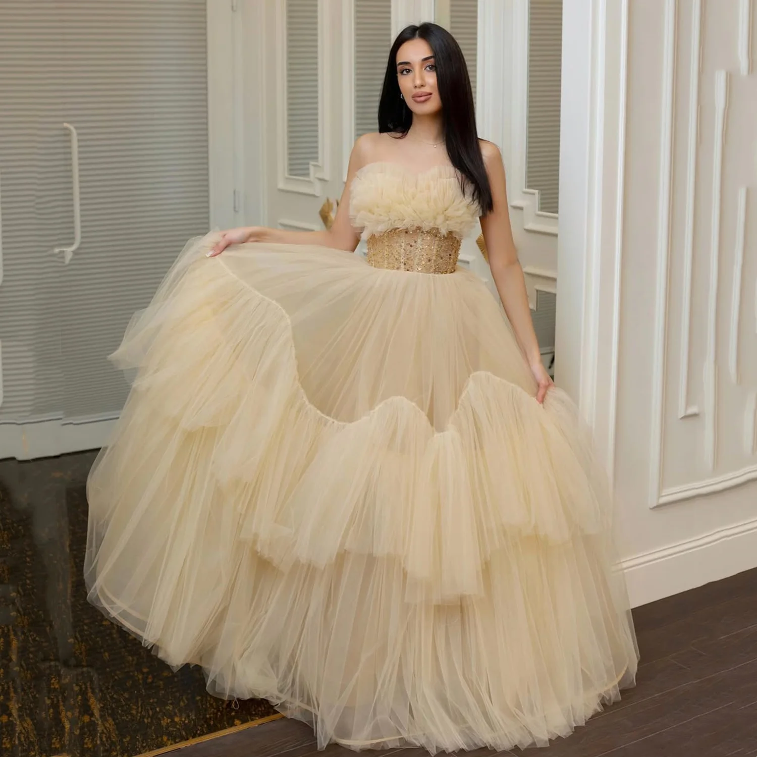 فستان لوسي مخصص للمناسبات الخاصة فستان سهرة لحفلات الزفاف للنساء للمناسبات الخاصة فستان حفلات فستان حفلات فساتين سهرة