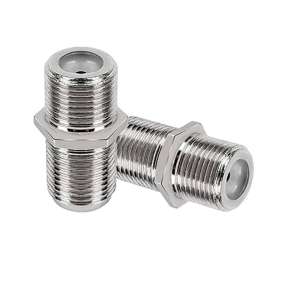 2 stücke f-Typ zu TV IEC 90-Grad-Stecker & Buchse HF-Koaxial adapter Adapter TV-Koaxial antennen anschluss – Detail 11