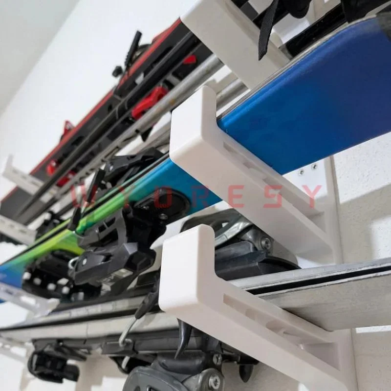 Ski Storage Rack For Atomic（Redster S9/Q9）Supports Alpine Ski Sets Securely And Guards Sharp Metal Edges From Knocks And Surface