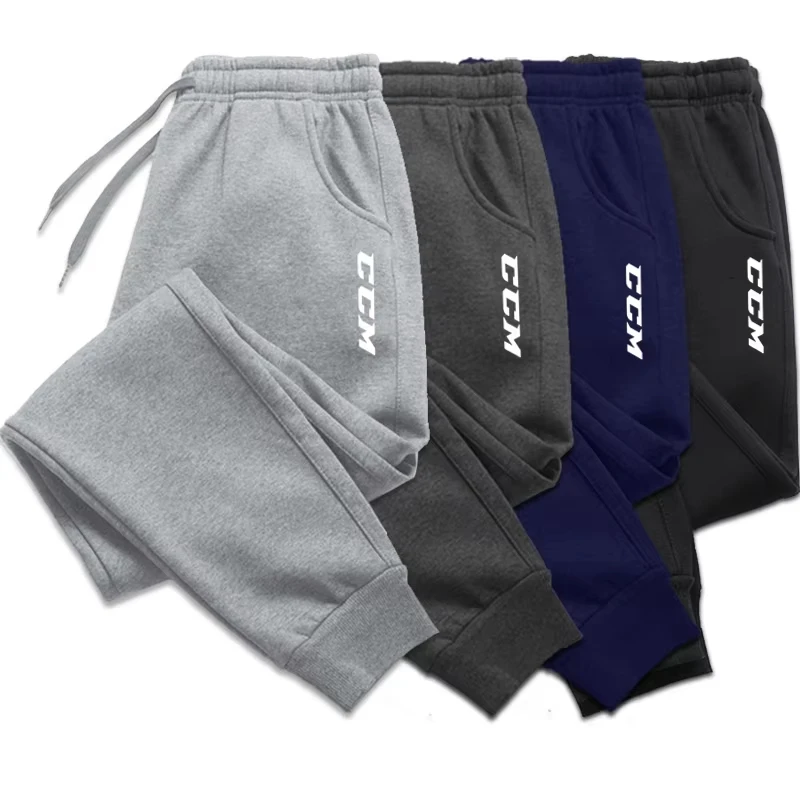 

Autumn And Winter CCM Men's Clothing Trousers Fashion Drawstring Casual Pants Jogging Sports Pants Harajuku Style pants WK029