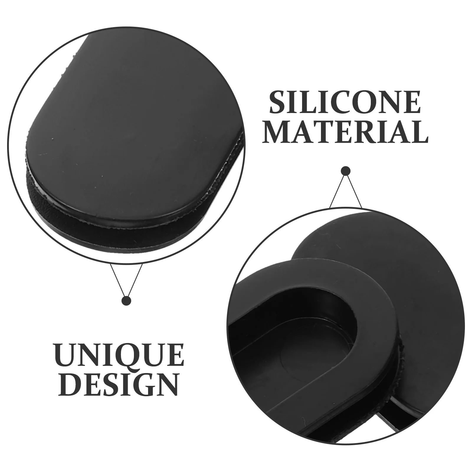 Tapones inferiores de silicona para hucha de 20 piezas, fácil instalación, tapón para tarro de dinero, tapón de caja de ahorro de repuesto para proyectos de bricolaje, hucha