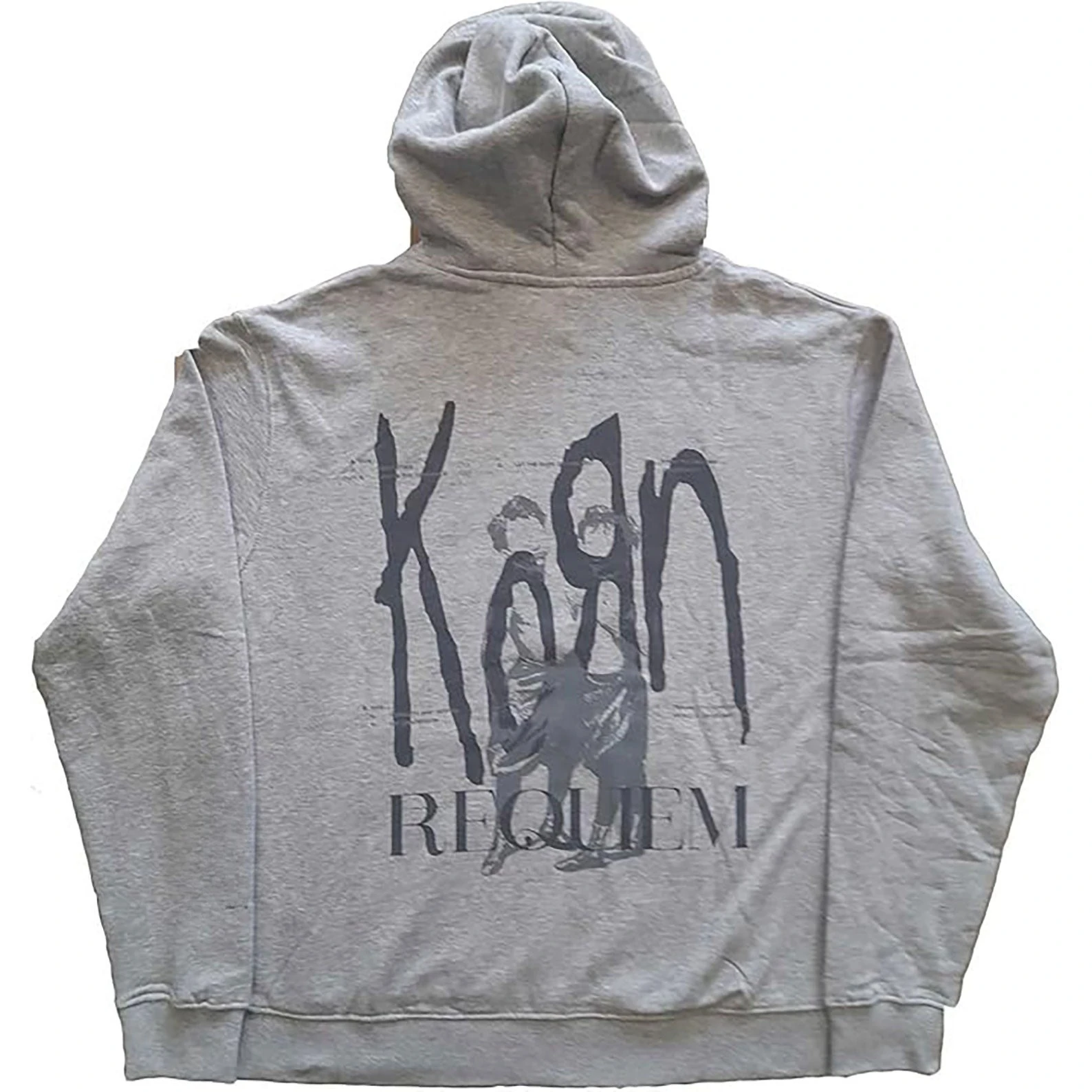 Korn Requiem مقنعين البلوز الجرافيك طباعة الرجال والنساء فضفاض الدافئة هوديي عادية الخريف والشتاء موضة فاخرة الاتجاه #2