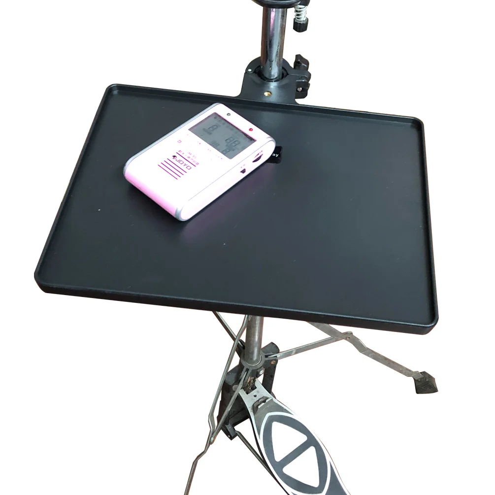 Music stand tray Hi hat stand tray cymbal stand tray Bracket platform Metronome earphone holder drummer cell phone holder