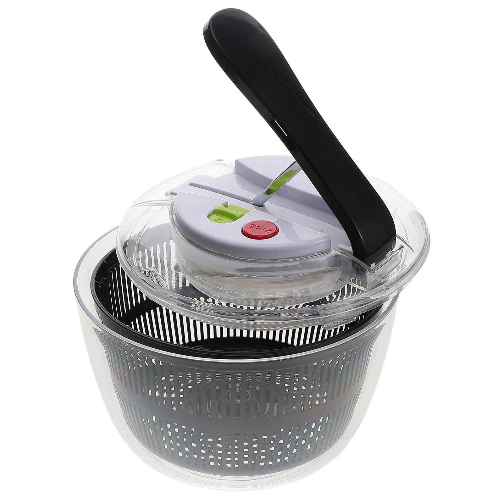 

Manual Dehydrator Salad Spinner Vegetable Drainer Fruit Lettuce Spinners Kitchen Tool Easy Clean Home Use