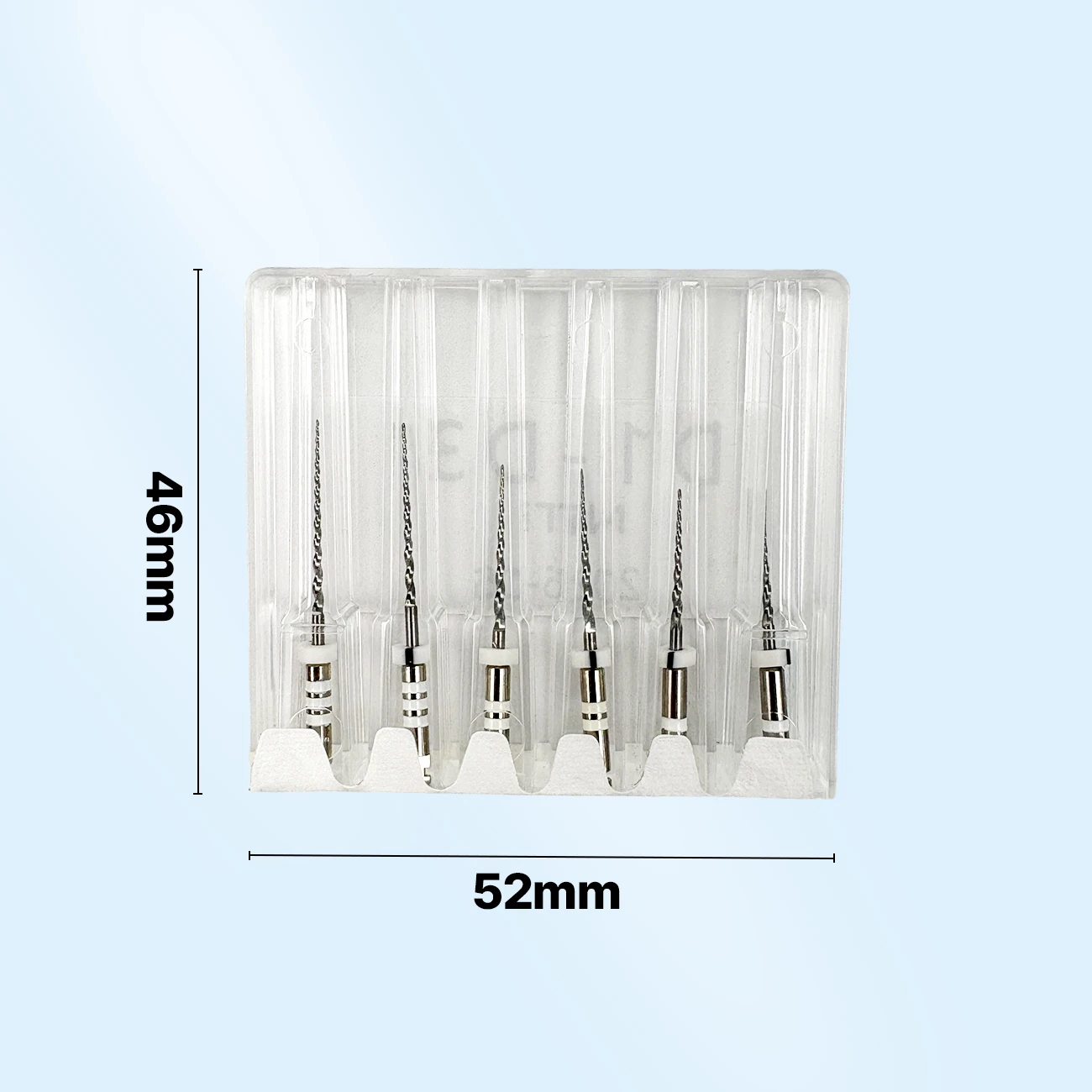 6pcs/box Dental D1-D3 NiTi Rotary Root Canal Retreatment Files Remove Filling Material Before Canal Re-Shaping Lab Consumables