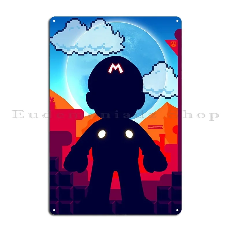 The Italian Plumber Metal Sign Poster Create Designing Printed Kitchen Tin Sign Poster