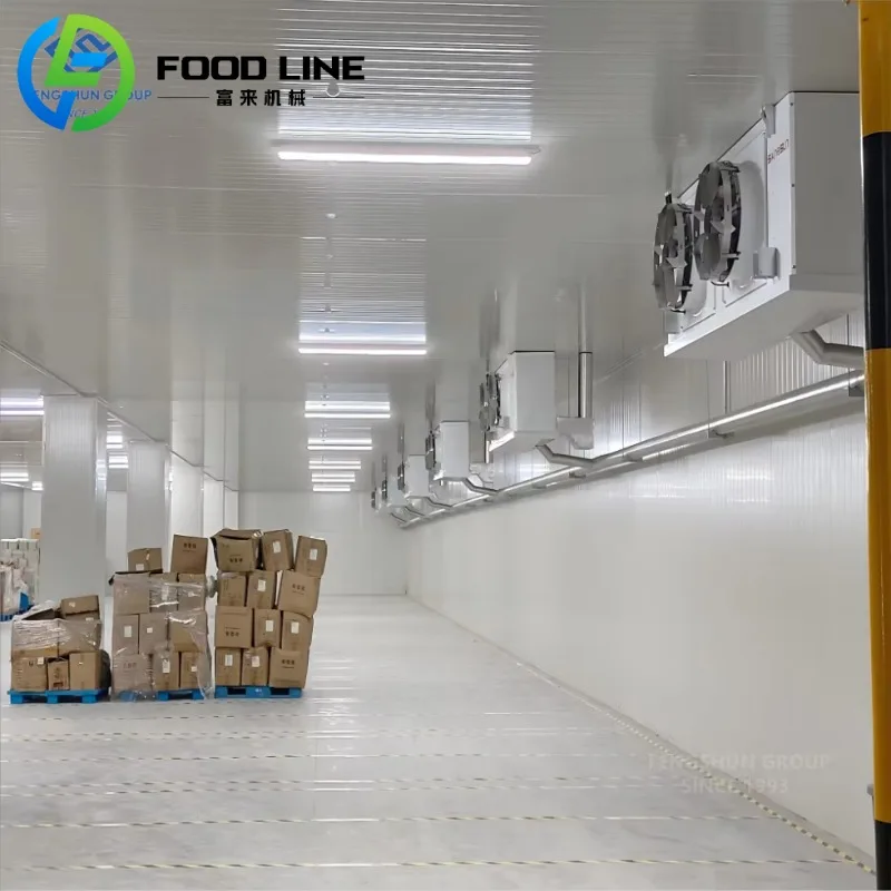 مساحة تخزين باردة للفريزر المتفجر شديدة التحمل للمأكولات البحرية مع تبريد من الدرجة التجارية