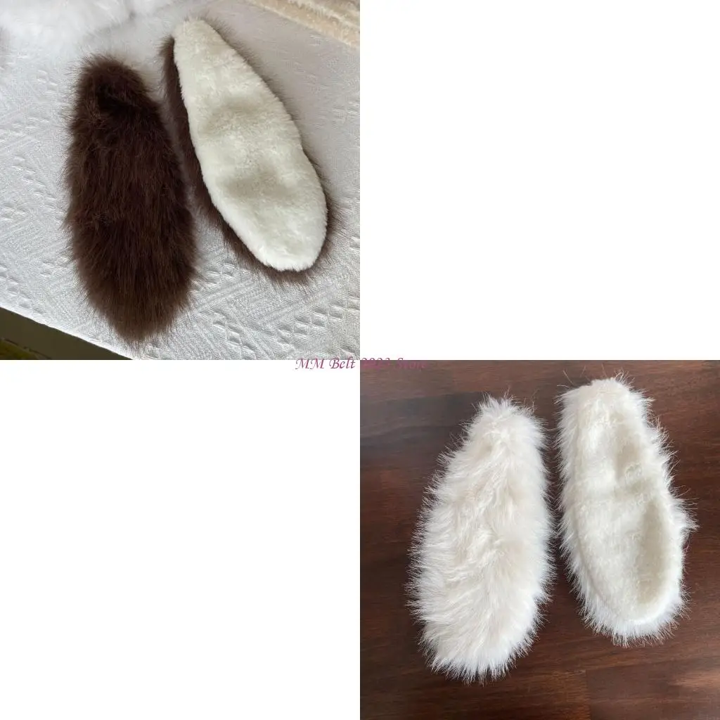 

49ME Stylish Rabbits Ears Headwear Costume Headband Removable Ear Headwear Hair Accessories for Cosplay Enthusiasts